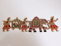 Indian Wedding Applique Patch: Handcrafted Zardozi Elephant Baarat