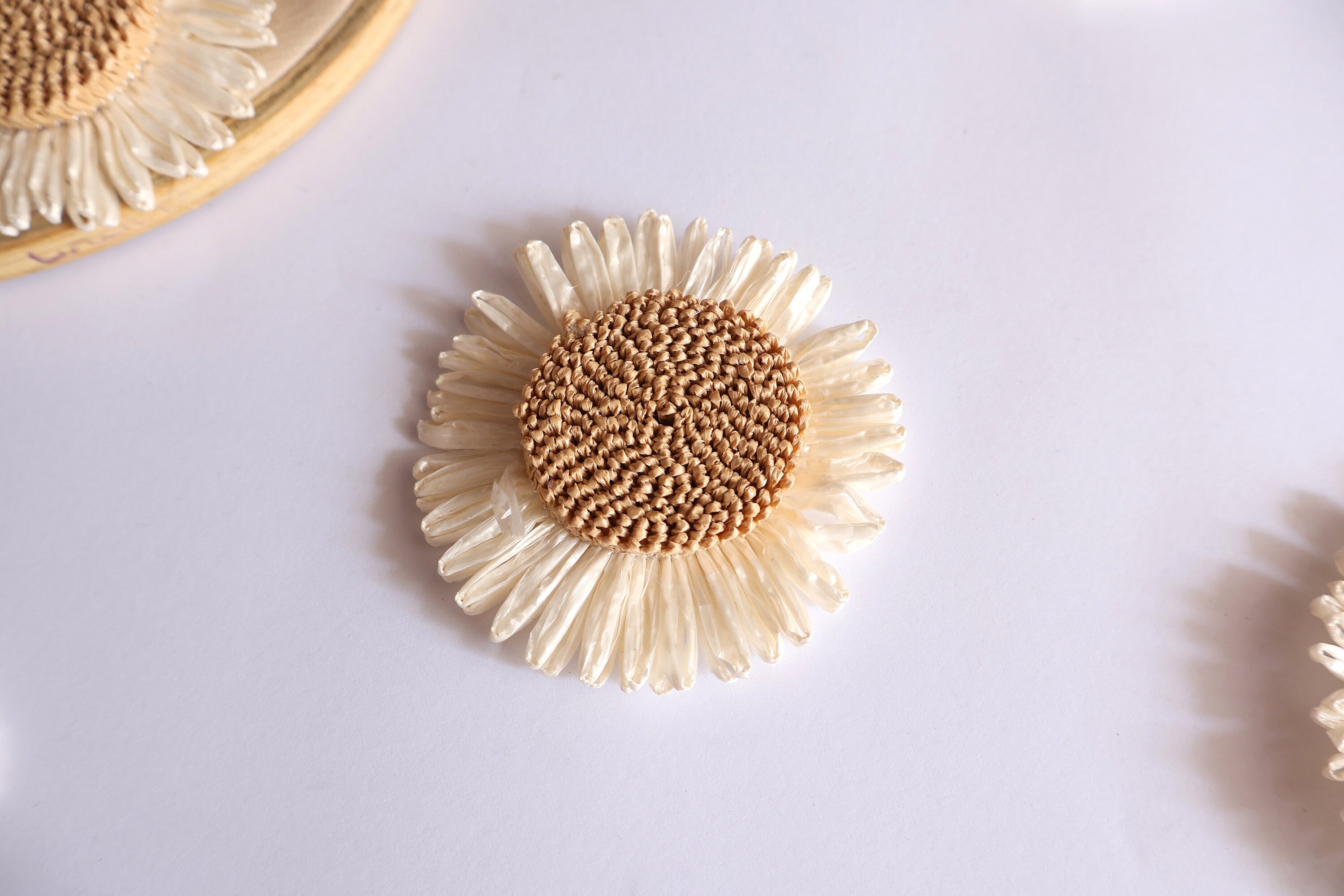 Floral Sew-On Patches: Set of 5 Boho Flower Appliques (8cm)