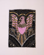 Embroidered Horse & Eagle Patch: Handmade Sew-On Applique