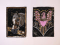 Embroidered Horse & Eagle Patch: Handmade Sew-On Applique